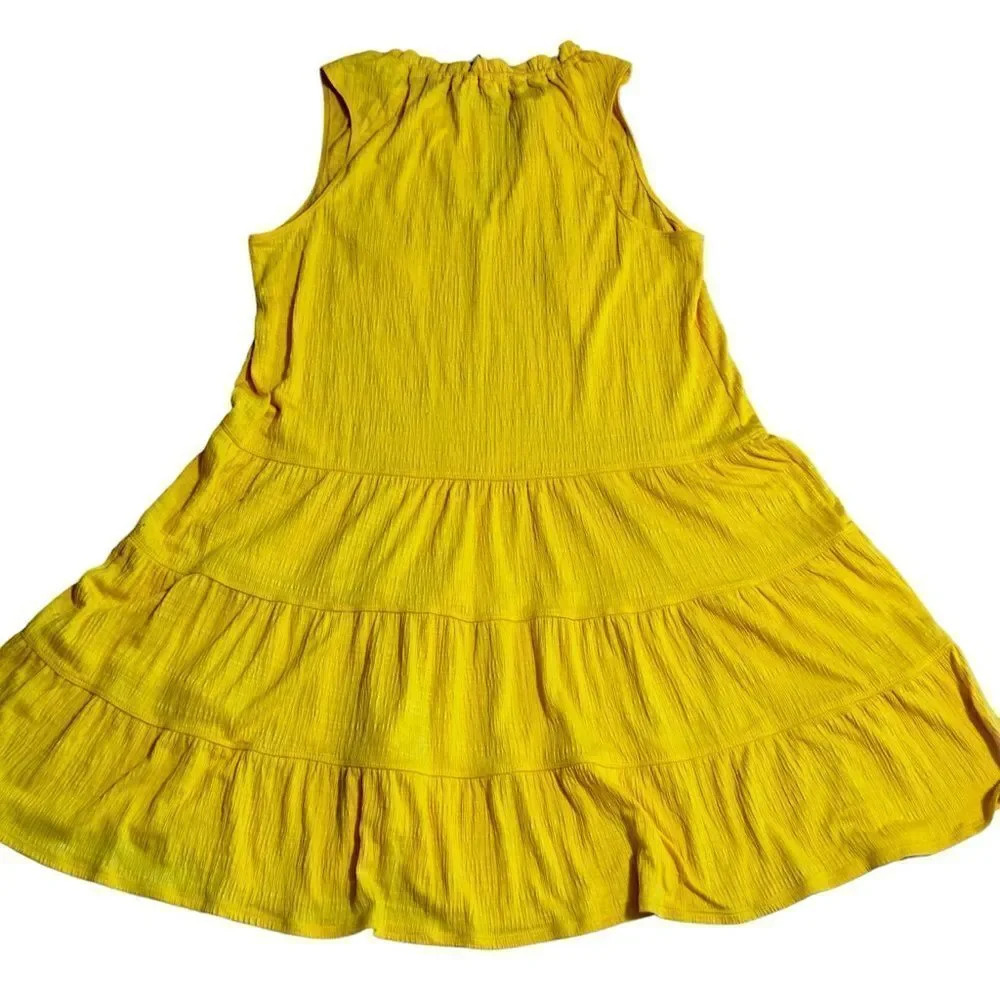 Max Studio Summer Sleeveless Shift Dress LARGE NWT